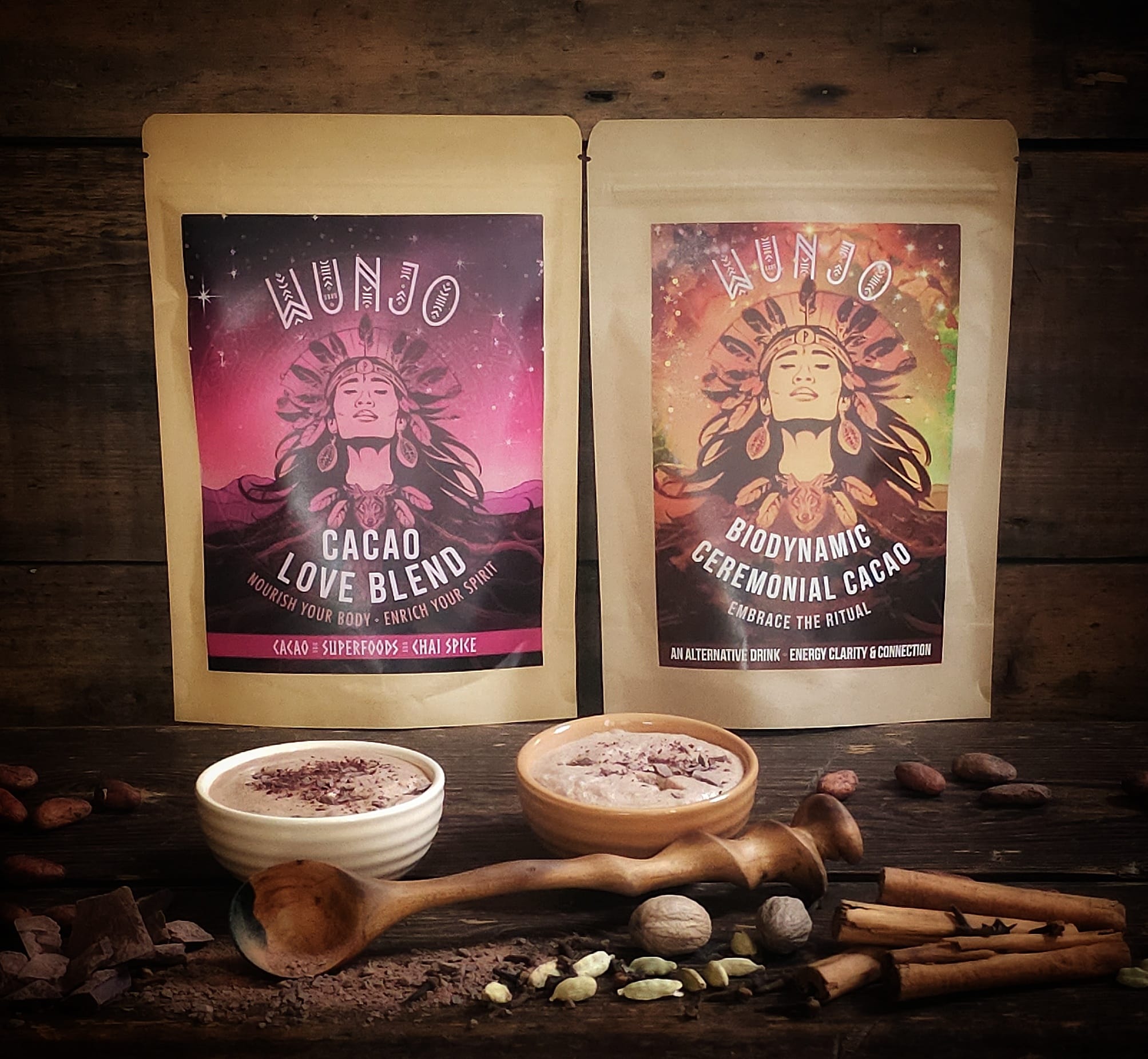 Cacao Love Blend & Ceremonial Cacao